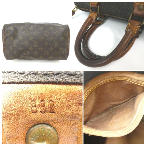 Auth Louis Vuitton Speedy 25 Handbag #486L3160 - Picture 7 of 8